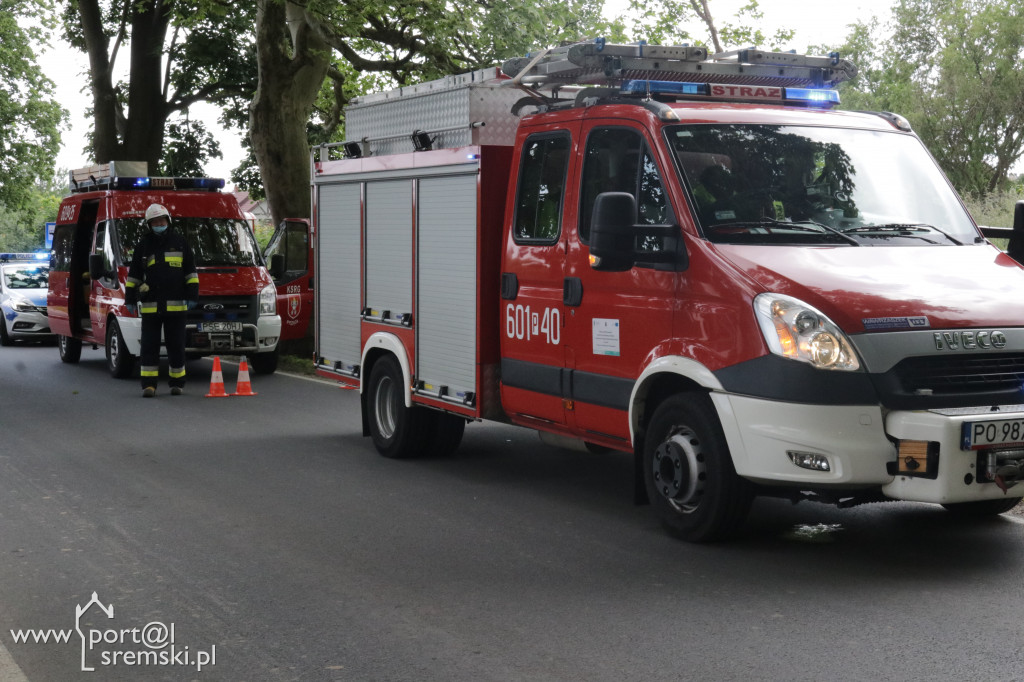 Wypadek ul. Platanowa