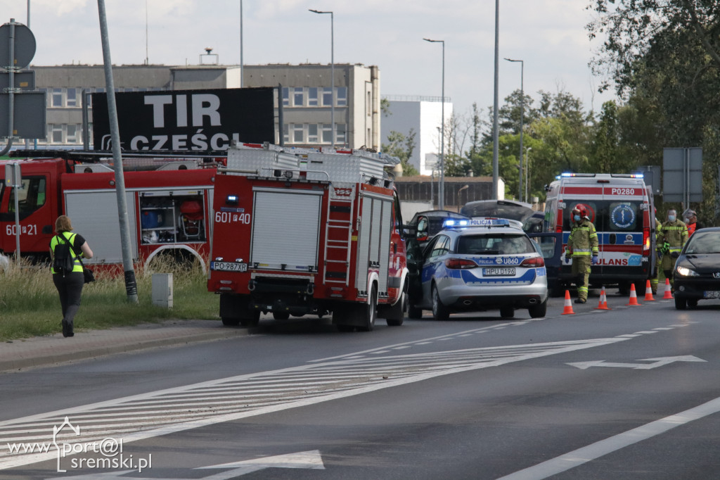 Wypadek ul. Gostyńska