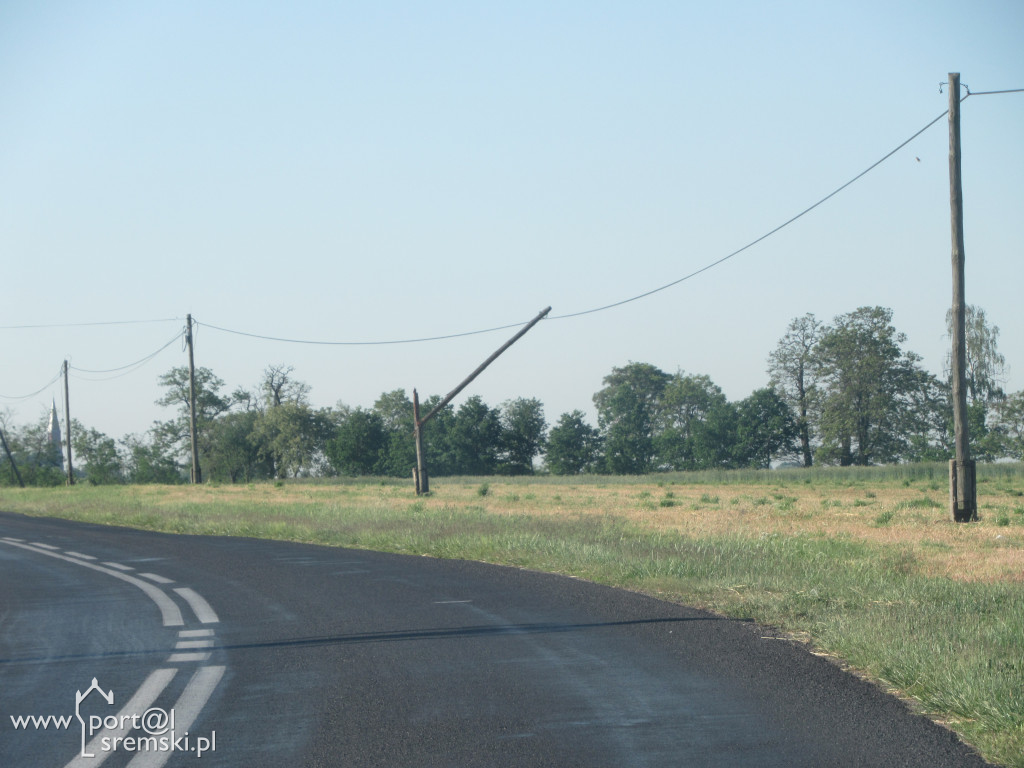 Krzywe słupy