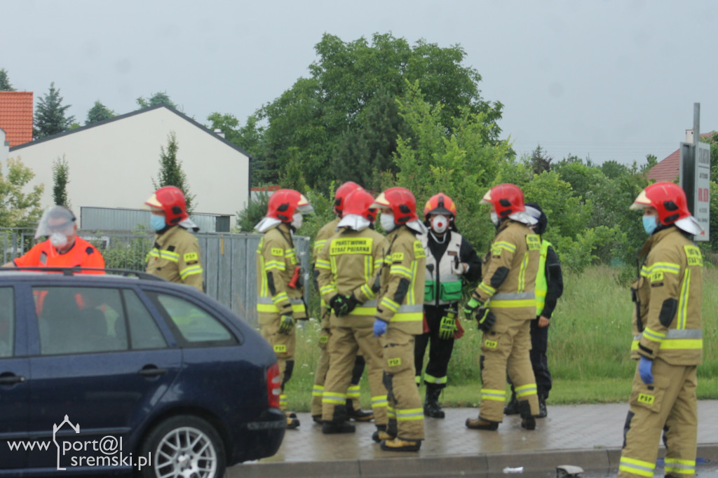 Wypadek u.Adamowskiego