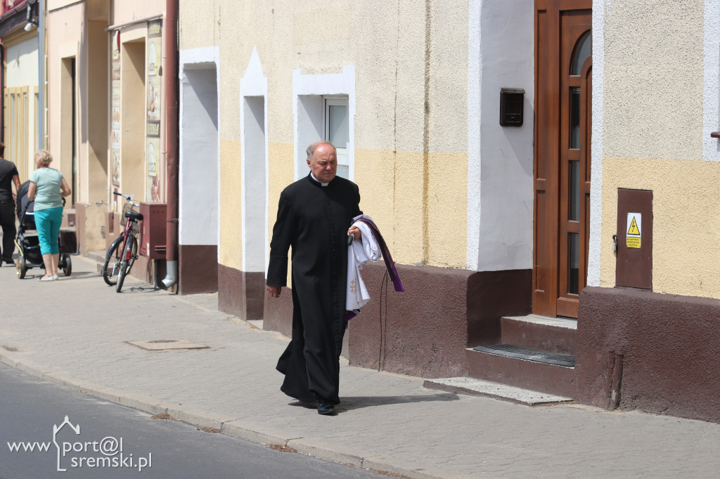 Mieszkańcy Książa pożegnali  kapłana