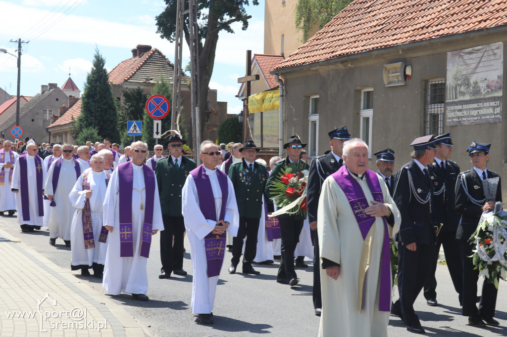 Mieszkańcy Książa pożegnali  kapłana