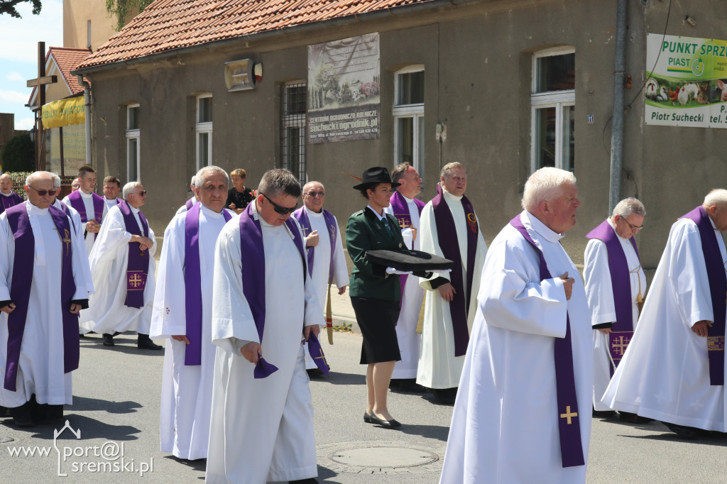Mieszkańcy Książa pożegnali  kapłana
