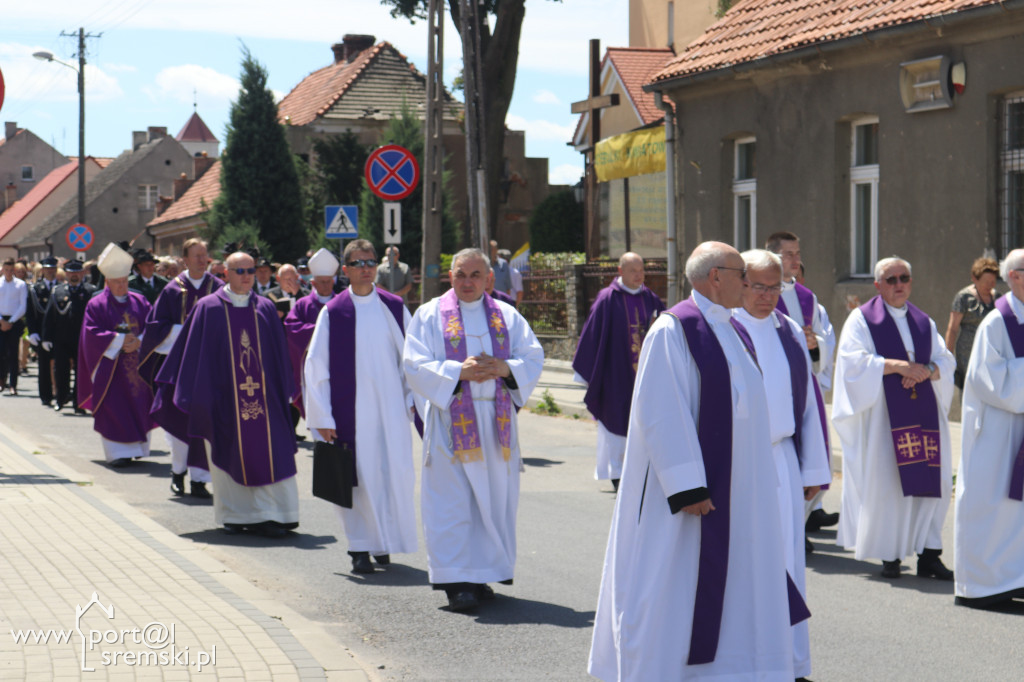 Mieszkańcy Książa pożegnali  kapłana