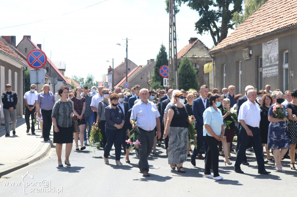 Mieszkańcy Książa pożegnali  kapłana