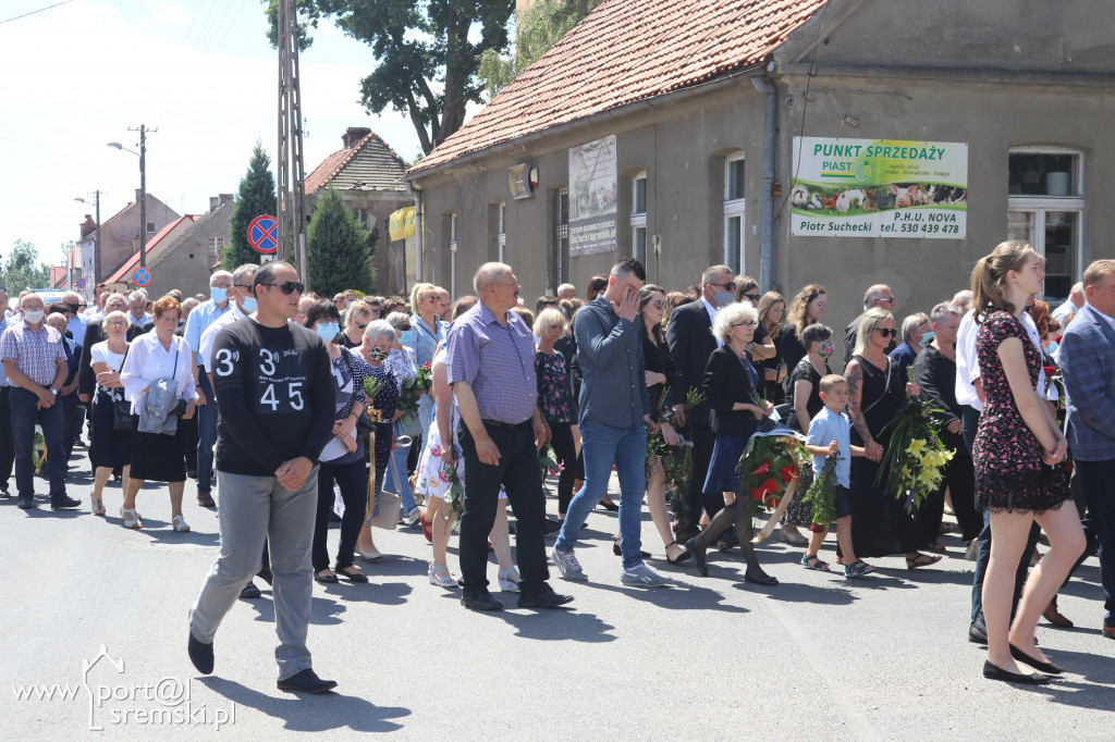 Mieszkańcy Książa pożegnali  kapłana