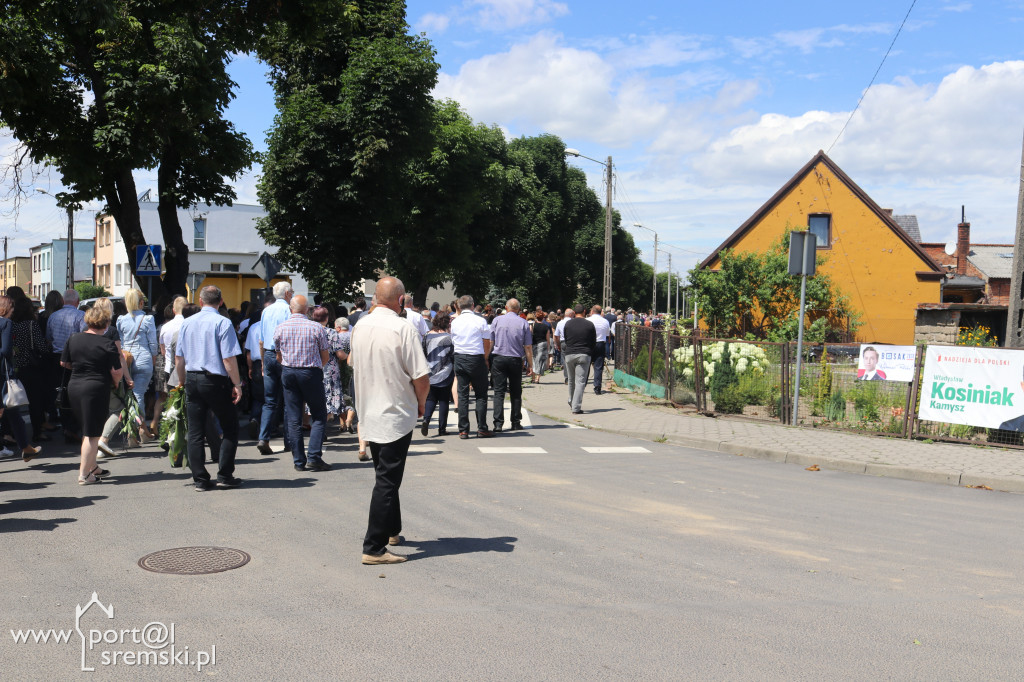 Mieszkańcy Książa pożegnali  kapłana