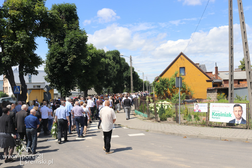 Mieszkańcy Książa pożegnali  kapłana