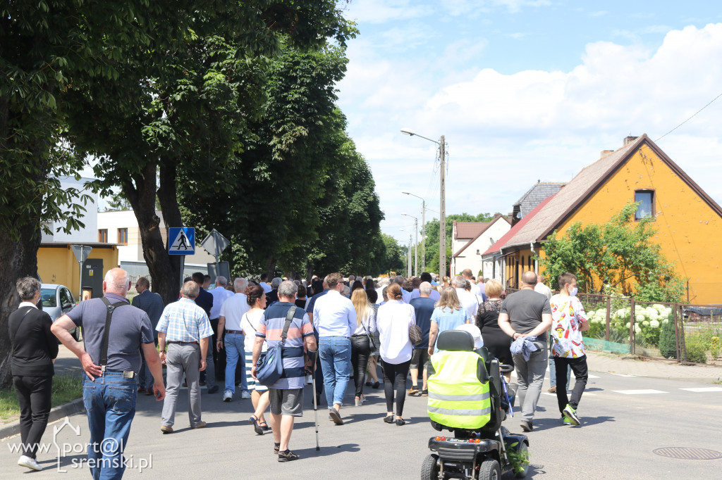 Mieszkańcy Książa pożegnali  kapłana