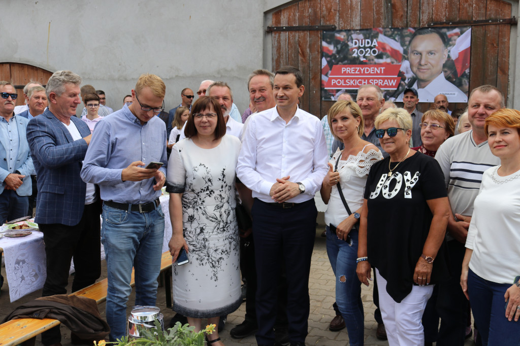 Premier Morawiecki w Bieżyniu
