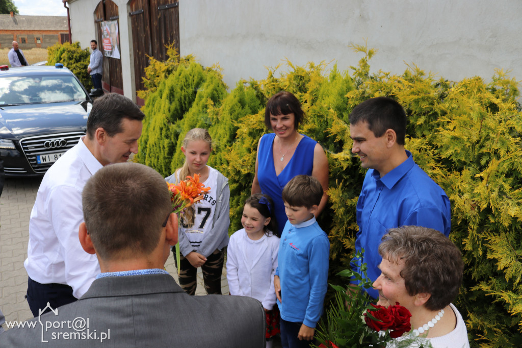 Premier Morawiecki w Bieżyniu