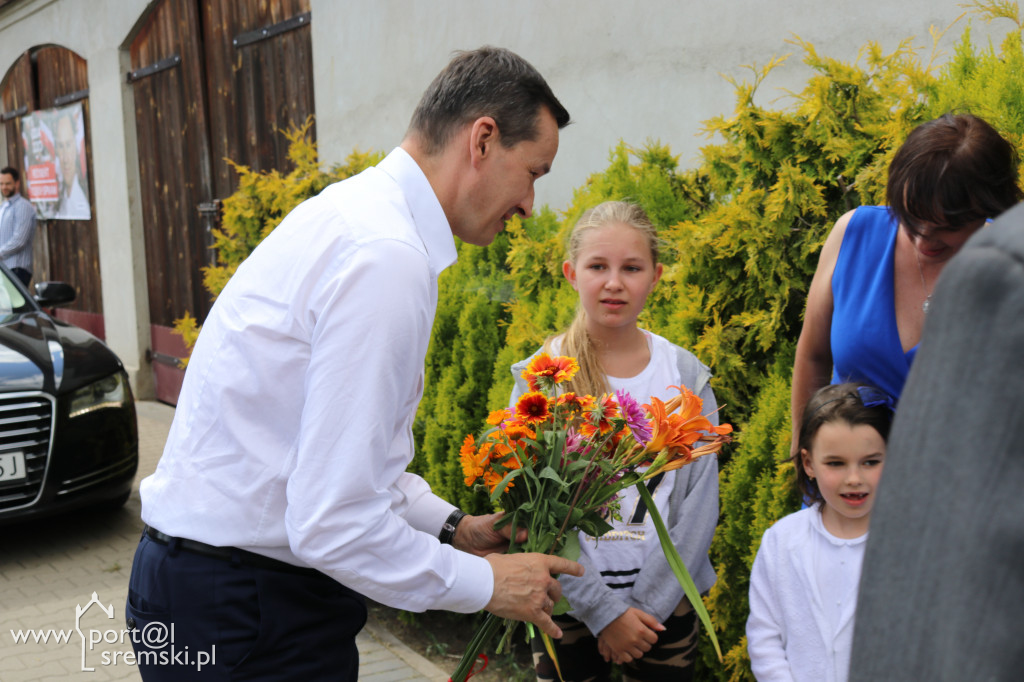 Premier Morawiecki w Bieżyniu
