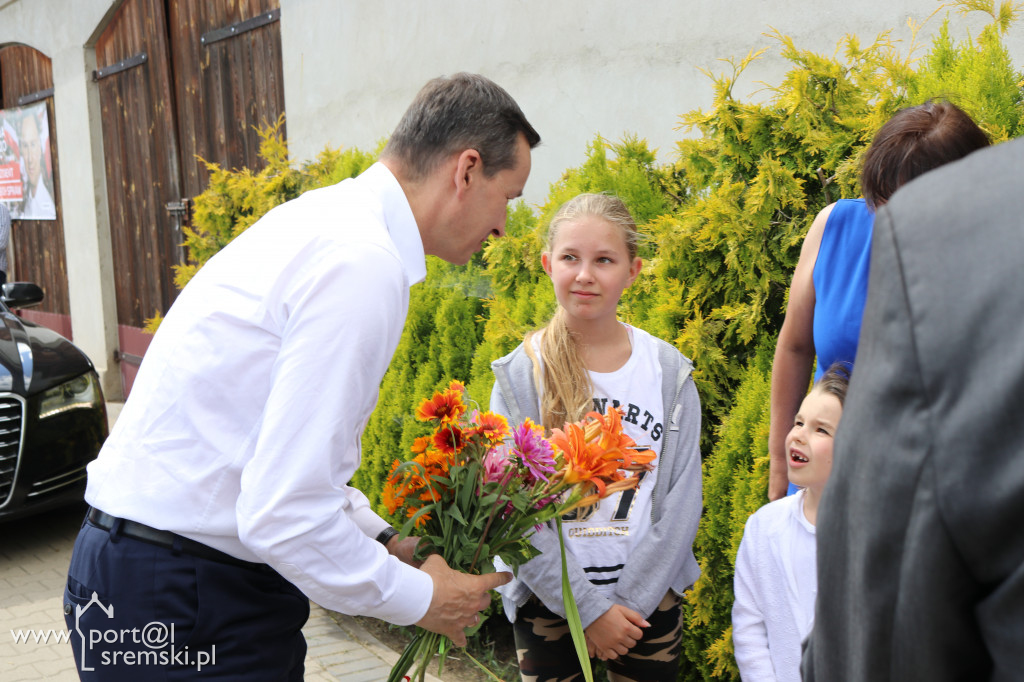 Premier Morawiecki w Bieżyniu