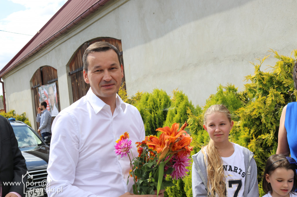 Premier Morawiecki w Bieżyniu