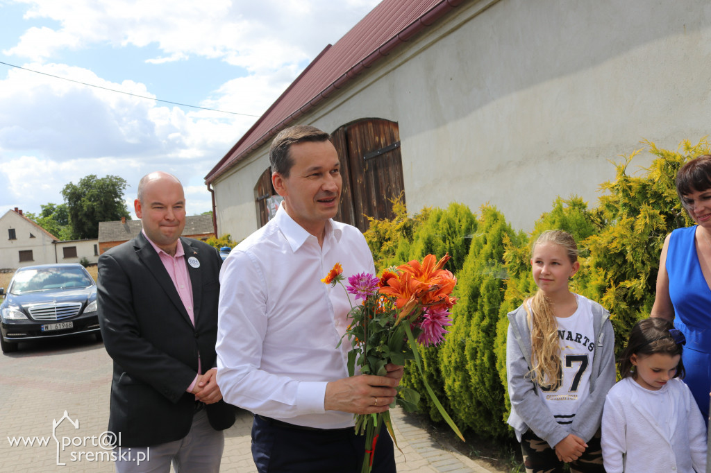 Premier Morawiecki w Bieżyniu