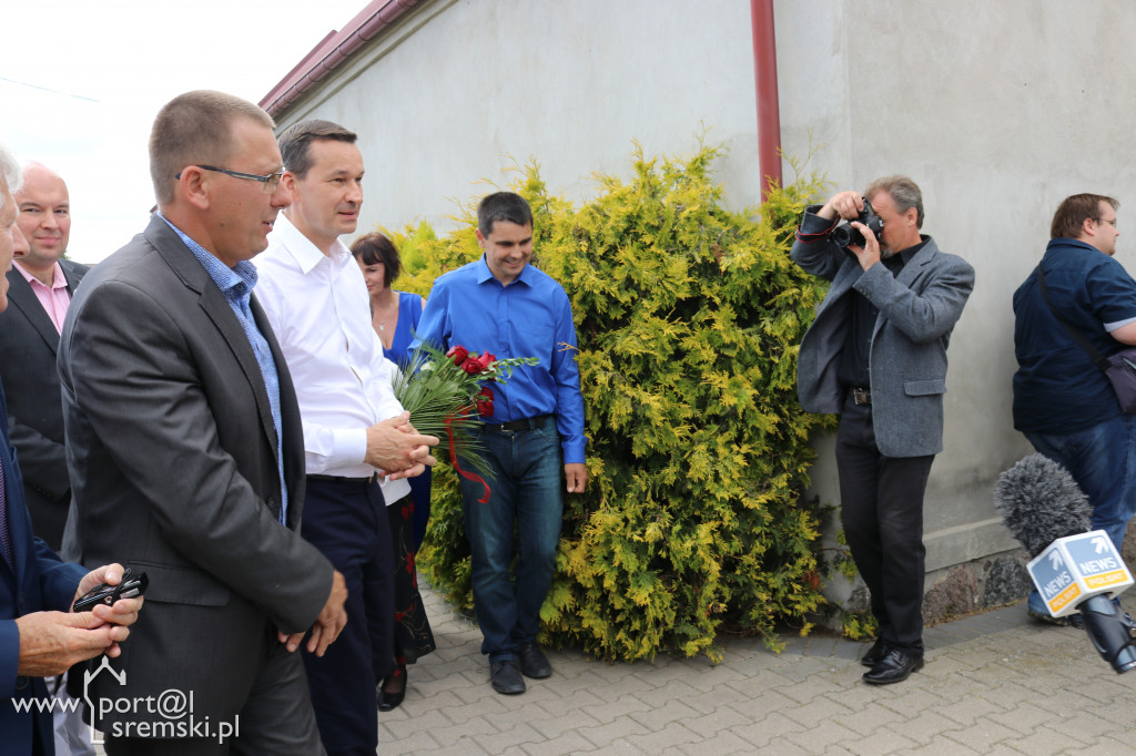 Premier Morawiecki w Bieżyniu