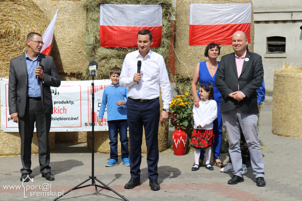 Premier Morawiecki w Bieżyniu