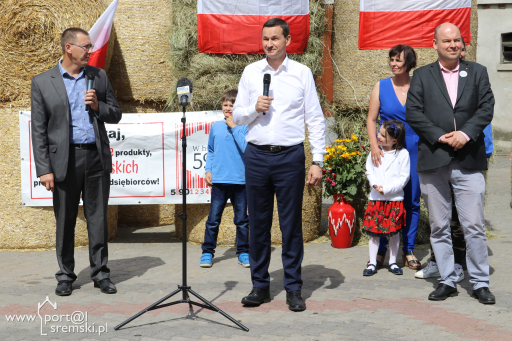 Premier Morawiecki w Bieżyniu