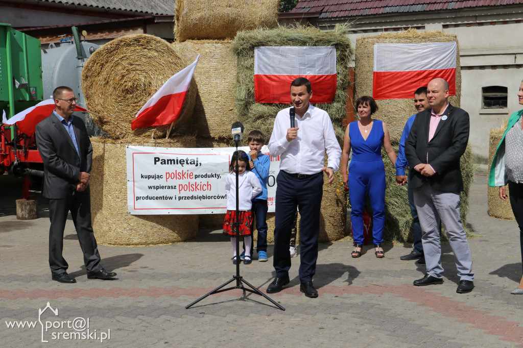 Premier Morawiecki w Bieżyniu