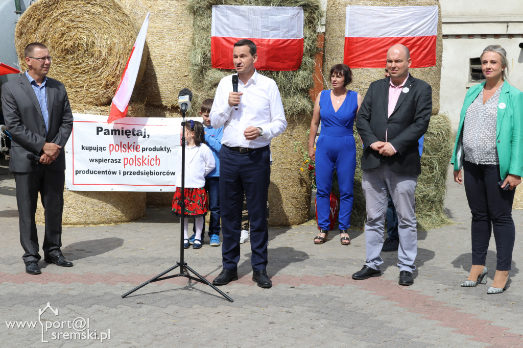 Premier Morawiecki w Bieżyniu