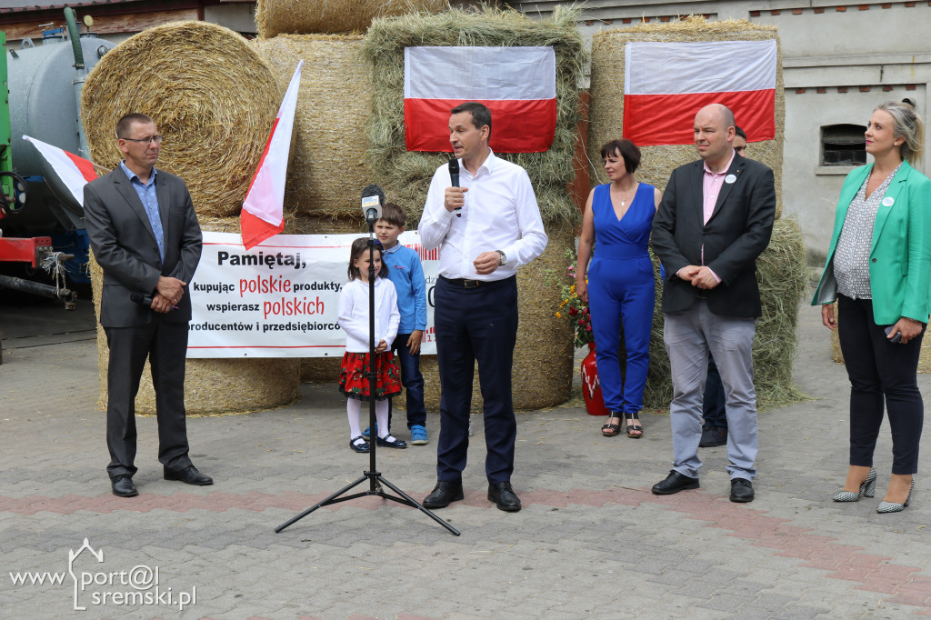 Premier Morawiecki w Bieżyniu