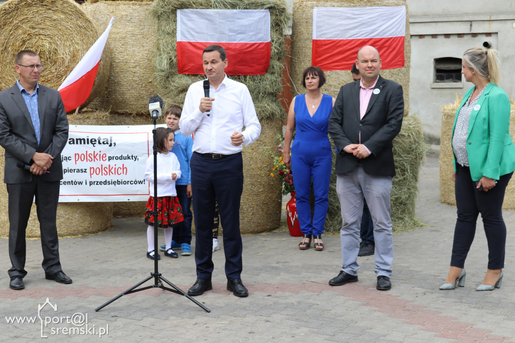 Premier Morawiecki w Bieżyniu