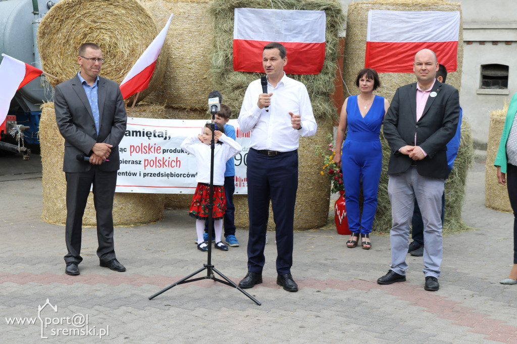 Premier Morawiecki w Bieżyniu