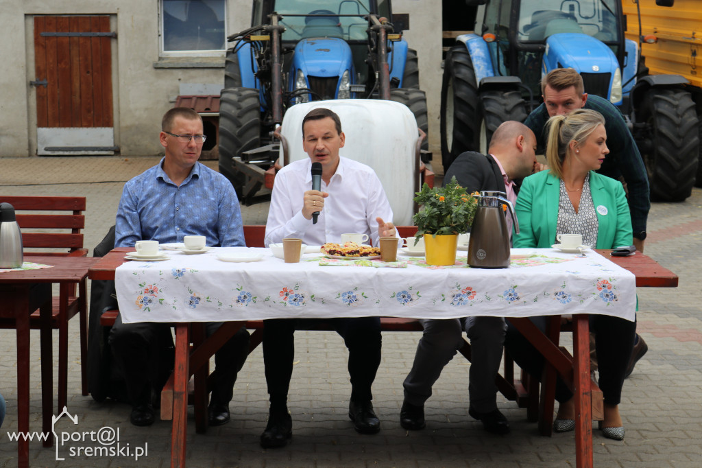 Premier Morawiecki w Bieżyniu