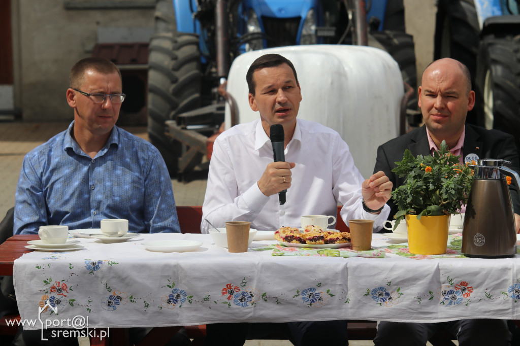 Premier Morawiecki w Bieżyniu