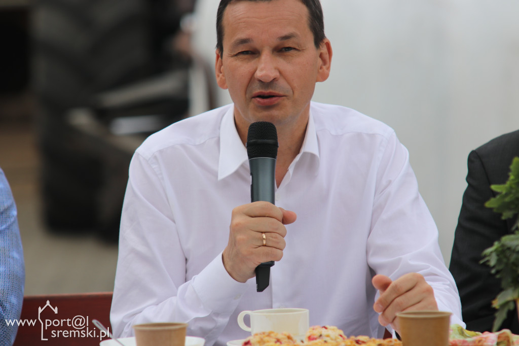 Premier Morawiecki w Bieżyniu