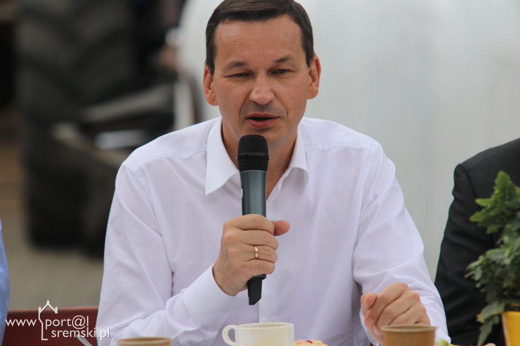 Premier Morawiecki w Bieżyniu