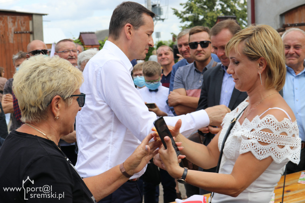 Premier Morawiecki w Bieżyniu
