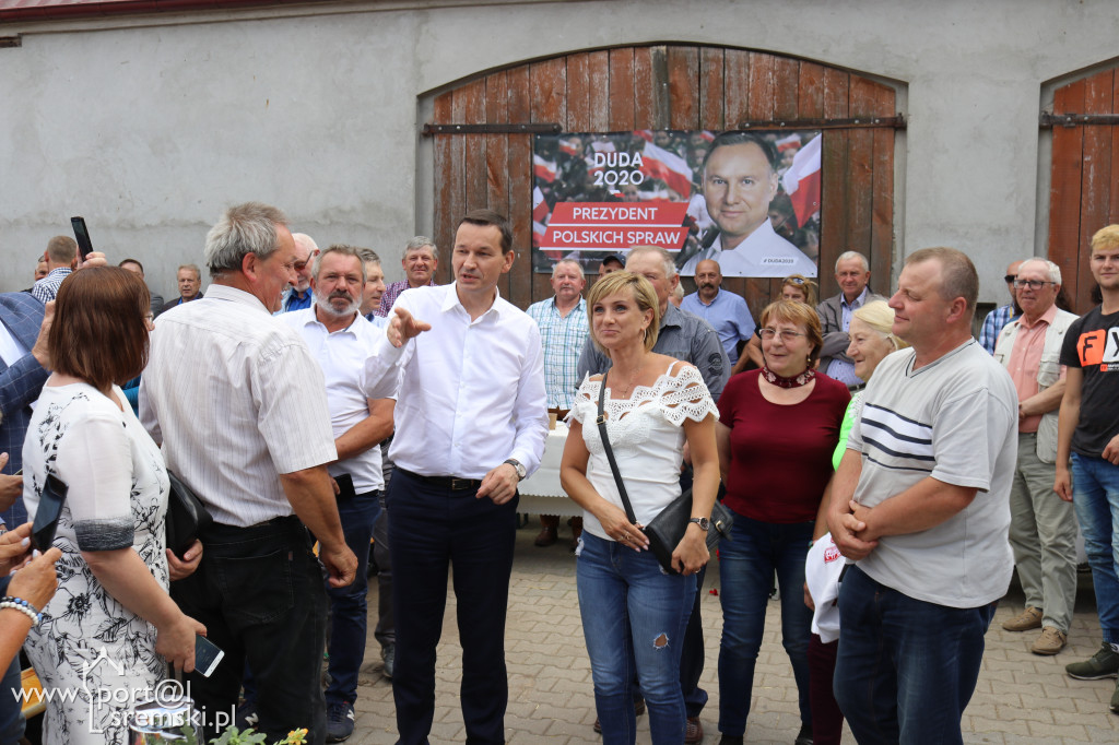 Premier Morawiecki w Bieżyniu
