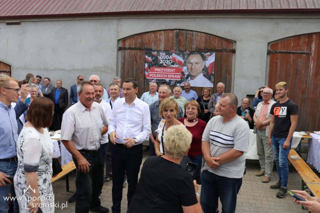 Premier Morawiecki w Bieżyniu