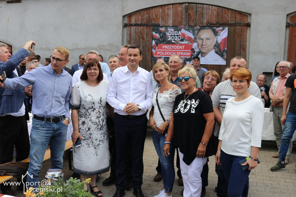Premier Morawiecki w Bieżyniu