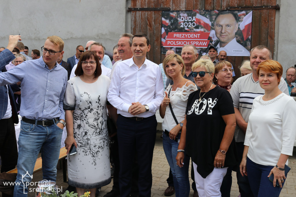 Premier Morawiecki w Bieżyniu