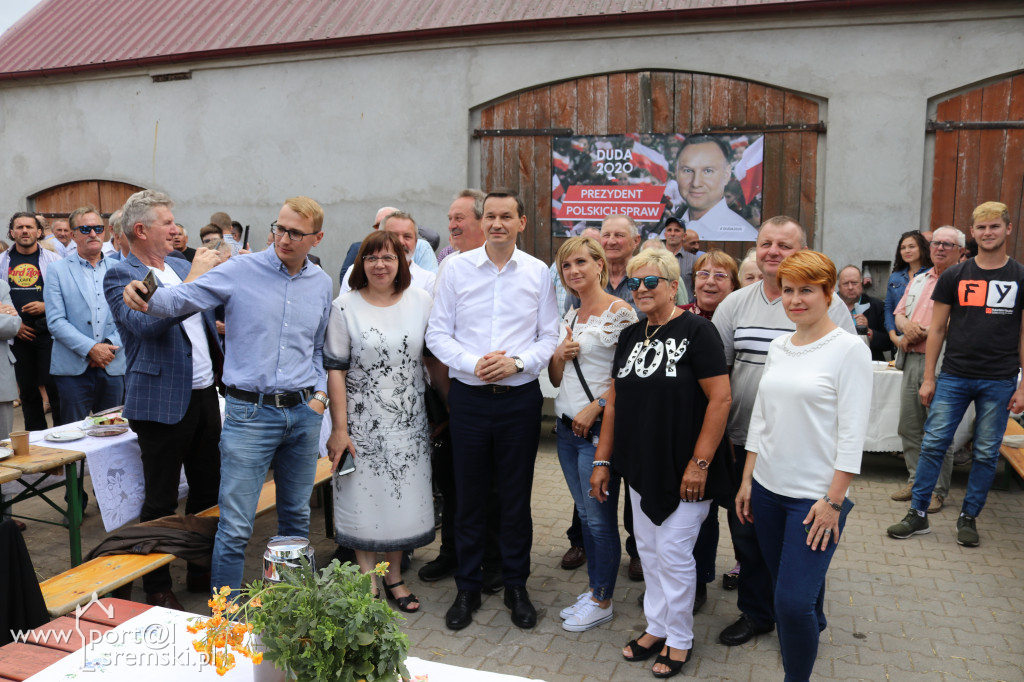Premier Morawiecki w Bieżyniu