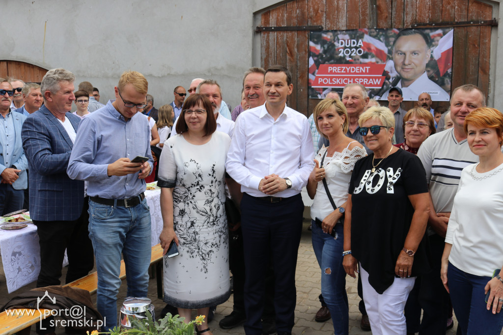 Premier Morawiecki w Bieżyniu