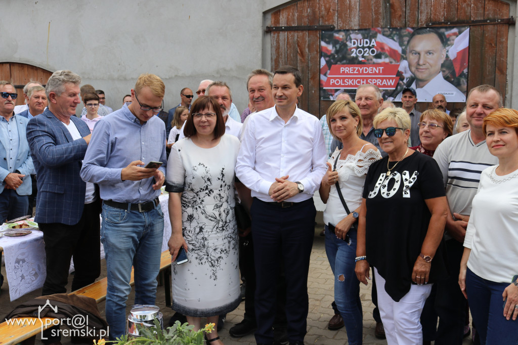 Premier Morawiecki w Bieżyniu