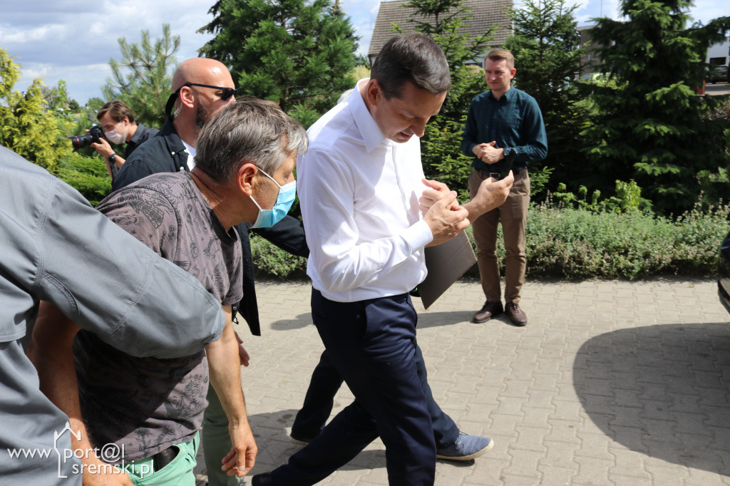 Premier Morawiecki w Bieżyniu