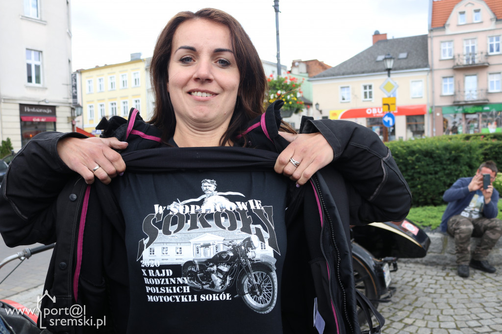 Sokoły na śremskich ulicach