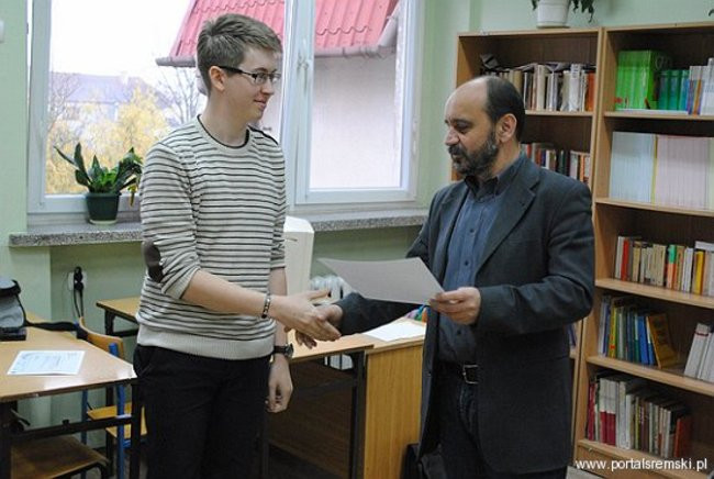 Uczniowie z certyfikatem