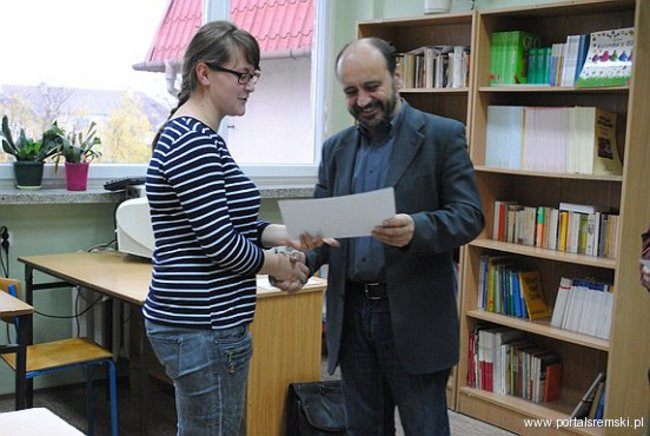 Uczniowie z certyfikatem