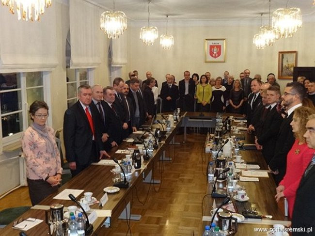 Ślubowanie burmistrza