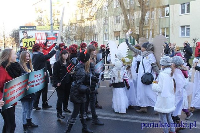 Trzej Królowie na ulicach Śremu