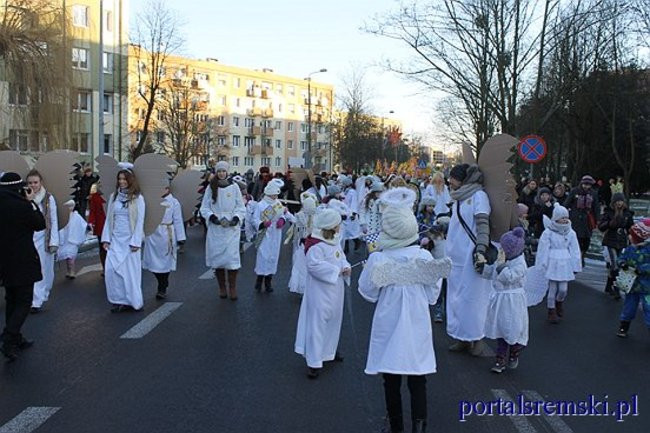 Trzej Królowie na ulicach Śremu