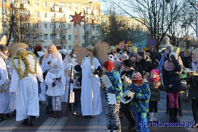 Trzej Królowie na ulicach Śremu