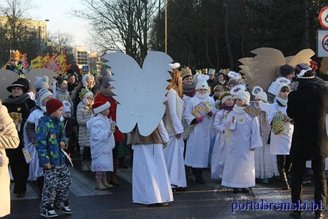 Trzej Królowie na ulicach Śremu