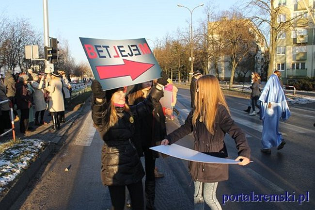 Trzej Królowie na ulicach Śremu