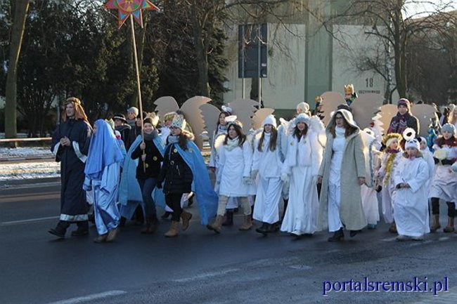 Trzej Królowie na ulicach Śremu